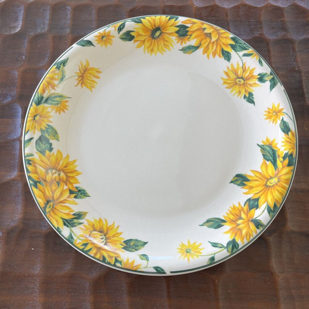 Thomson Pottery 10" Sunflower Dinner Plate